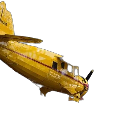 weapon, 3d render, photorealistic, concept art, yellow, airplane, displayed, indoors transparent PNG cut-out