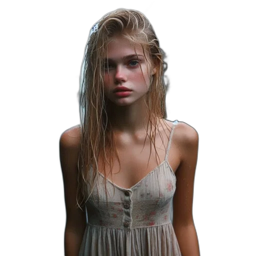 dress, hair, face, jacket, photorealistic, oil painting, concept art, fantasy art transparent PNG cut-out