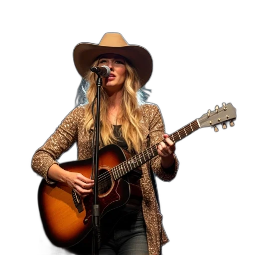 hat, singer, songwriter, jenny transparent PNG cut-out