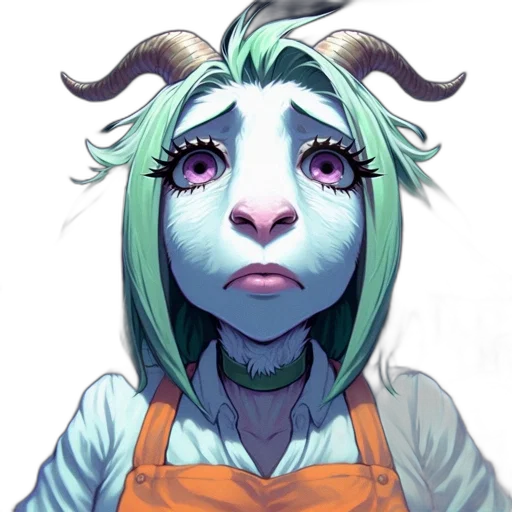 staff, mask, face, creature, concept art, fantasy art, anime, watercolor transparent PNG cut-out