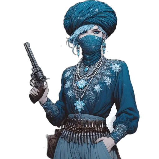 staff, weapon, jewelry, mask, concept art, comic book art, fantasy art, cyberpunk transparent PNG cut-out