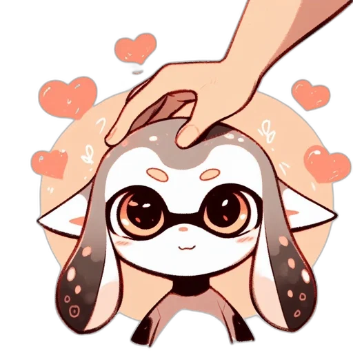 staff, mask, creature, animal, anime, cartoon, anthropomorphic, large transparent PNG cut-out