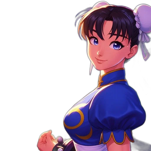 dress, staff, anime, concept art transparent PNG cut-out