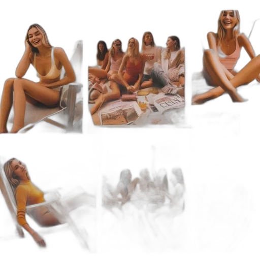 concept art, 3d render, photorealistic, oil painting, underwater, fire, earth tones, golden transparent PNG cut-out
