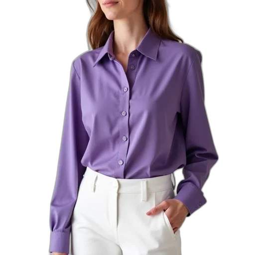 jacket, staff, pastel, monochrome, dark, woman, wearing, purple transparent PNG cut-out