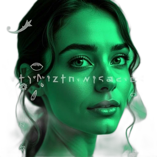 jewelry, face, mask, photorealistic, fantasy art, concept art, oil painting, neon lights transparent PNG cut-out