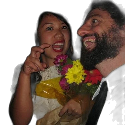 flower, face, staff, underwater, woman, man, holding, flowers transparent PNG cut-out