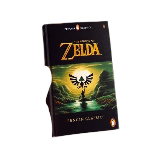 concept art, image, shows, person, holding, legend, zelda, book transparent PNG cut-out