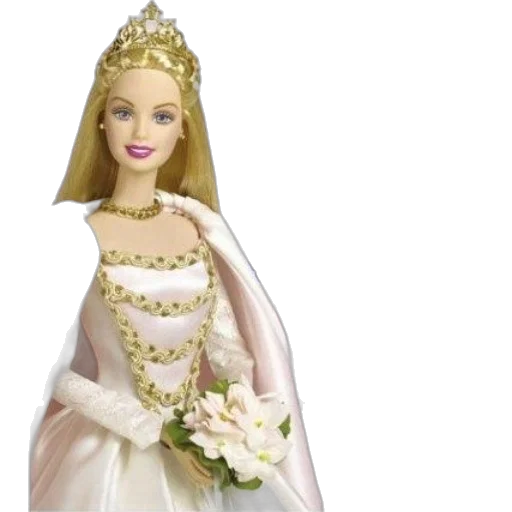 dress, crown, jewelry, 3d render, photorealistic, barbie, rapunzel, book transparent PNG cut-out