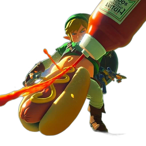weapon, bottle, sword, food, concept art, 3d render, pixel art, green transparent PNG cut-out