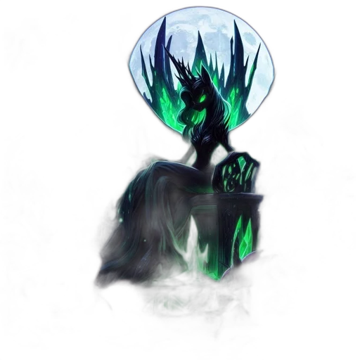 mask, creature, crown, staff, concept art, fantasy art, pixel art, comic book art transparent PNG cut-out