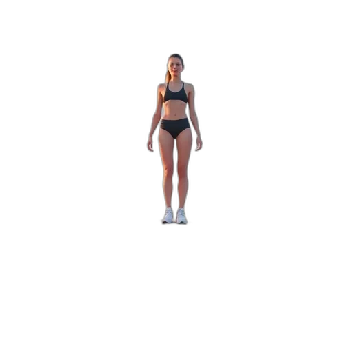 staff, robot, creature, 3d render transparent PNG cut-out