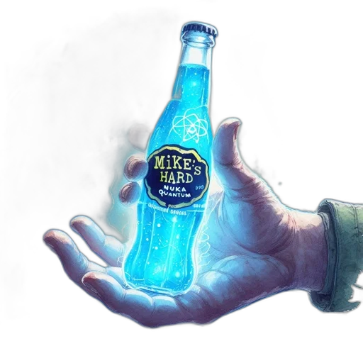 bottle, jacket, weapon, food, concept art, watercolor, photorealistic, 3d render transparent PNG cut-out