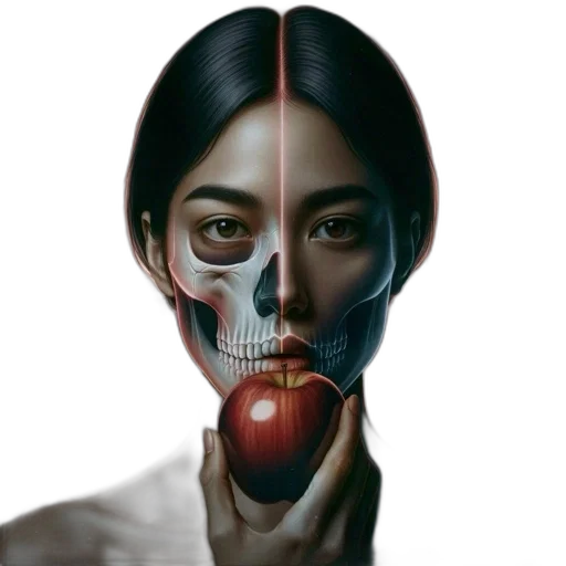 mask, face, jewelry, crown, photorealistic, oil painting, fantasy art, concept art transparent PNG cut-out