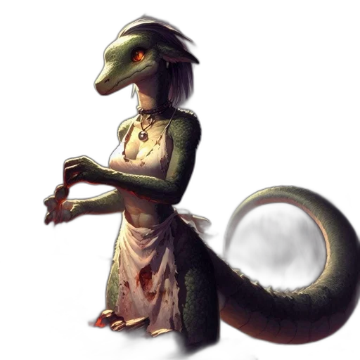 dragon, staff, creature, dress, concept art, fantasy art, pixel art, 3d render transparent PNG cut-out
