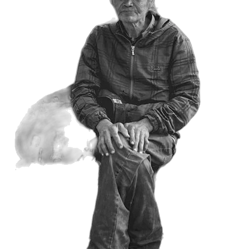 jacket, staff, face, mask, pencil sketch, photorealistic, concept art, oil painting transparent PNG cut-out