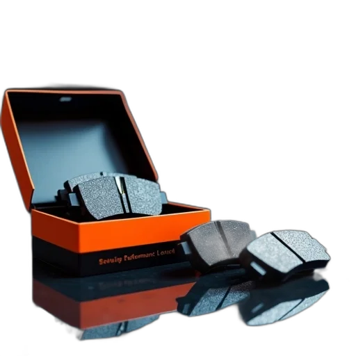 jewelry, furniture, 3d render, set, high-performance, brake, pads, displayed transparent PNG cut-out