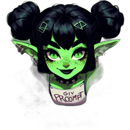 staff, fantasy art, concept art, pixel art, comic book art, green, animalistic, anthropomorphic transparent PNG cut-out