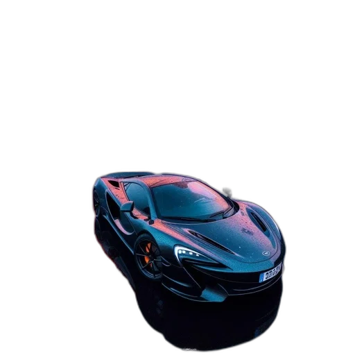 car, mask, robot, shoes, 3d render, photorealistic, vaporwave, concept art transparent PNG cut-out