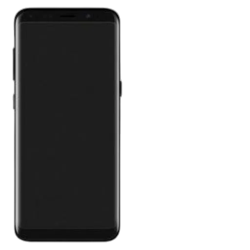 animal, weapon, black, smartphone, blank, screen, next, white transparent PNG cut-out