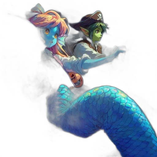 dragon, staff, creature, hat, concept art, fantasy art, pixel art, comic book art transparent PNG cut-out