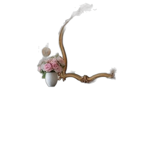 staff, jewelry, flower, crown transparent PNG cut-out