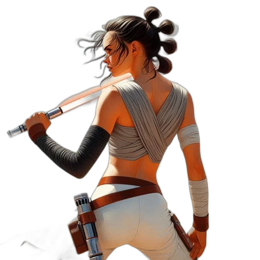 staff, weapon, sword, concept art, comic book art, fantasy art, photorealistic, earth tones transparent PNG cut-out