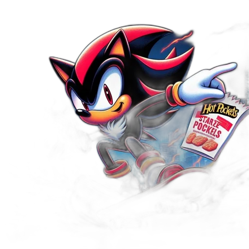 concept art, comic book art, 3d render, animated, shadow, hedgehog, skateboards, through transparent PNG cut-out