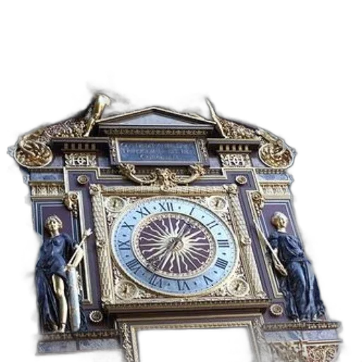 jewelry, staff, crown, furniture, 3d render, grand, ornate, clock transparent PNG cut-out