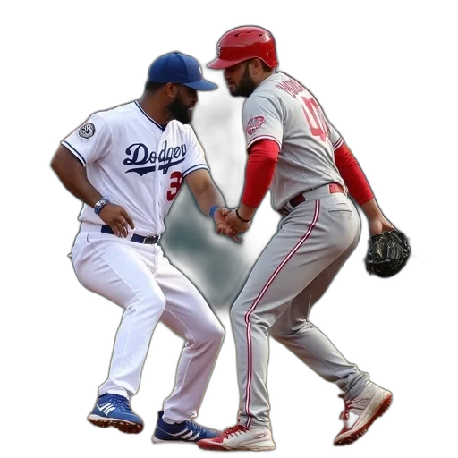 dodgers, fielder, los, angels transparent PNG cut-out