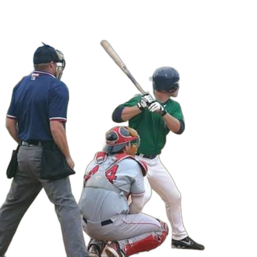 staff, baseball, player, green, shirt, getting, ready, hit transparent PNG cut-out
