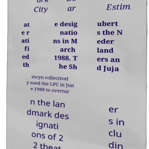 new, york, city, board, estimate, ratified, desig, natio transparent PNG cut-out