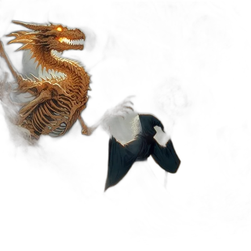 dragon, animal, creature, concept art, fantasy art, 3d render, photorealistic, underwater transparent PNG cut-out