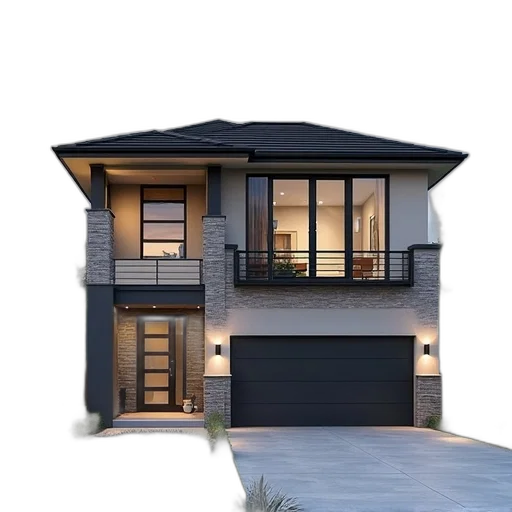 building, furniture, 3d render, photorealistic transparent PNG cut-out