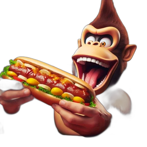 food, animal, creature, weapon, concept art, 3d render, photorealistic, pixel art transparent PNG cut-out