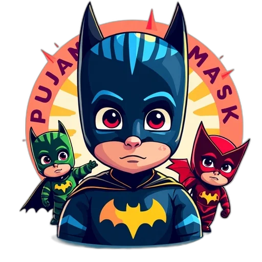 comic book art, concept art, cartoon, 3d render, colorful, illustration, character, superhero transparent PNG cut-out