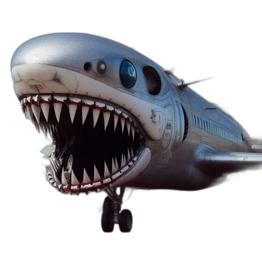 creature, animal, weapon, car, 3d render, photorealistic, concept art, aircraft transparent PNG cut-out