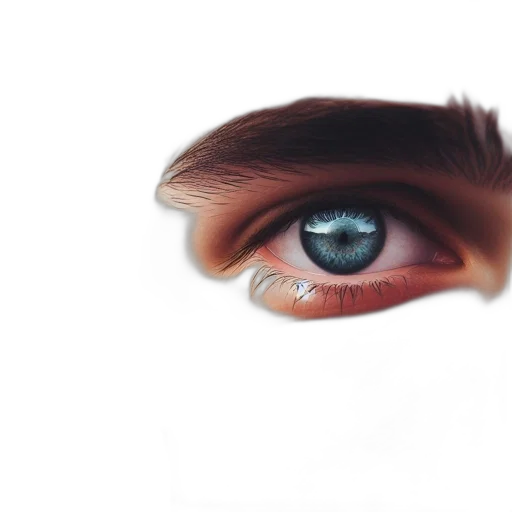face, creature, mask, hair, photorealistic, watercolor, 3d render, concept art transparent PNG cut-out