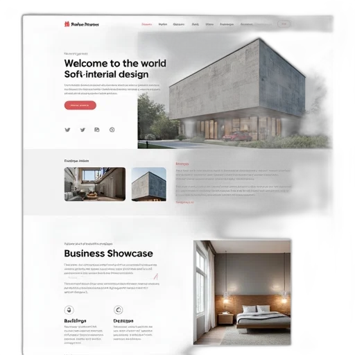 building, 3d render, modern, website, design, focus, interior, architecture transparent PNG cut-out