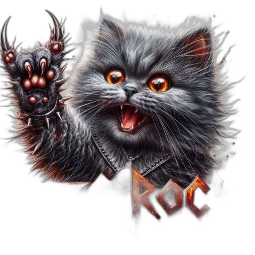 animal, concept art, photorealistic, fantasy art, 3d render, artistically, depicted, feline transparent PNG cut-out