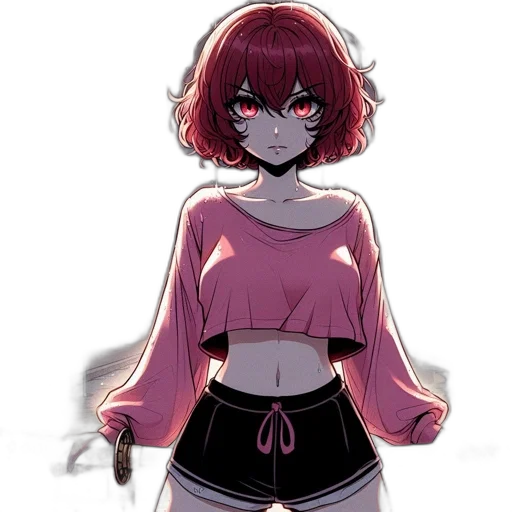creature, dress, jacket, staff transparent PNG cut-out