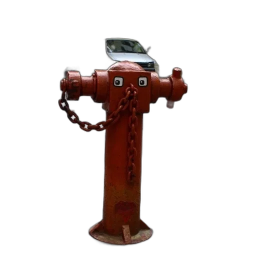 robot, staff, weapon, bottle, 3d render, concept art, photorealistic, red transparent PNG cut-out