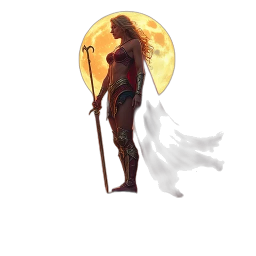 sword, staff, concept art, fantasy art, pixel art, comic book art, fog, red transparent PNG cut-out