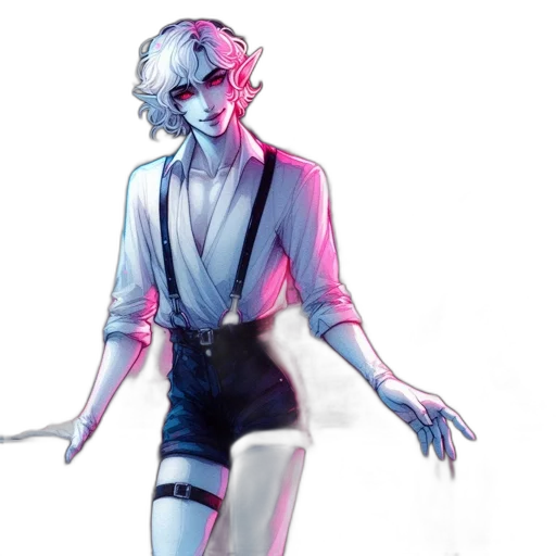 staff, concept art, cyberpunk, watercolor, fantasy art, neon lights, pastel, blue transparent PNG cut-out