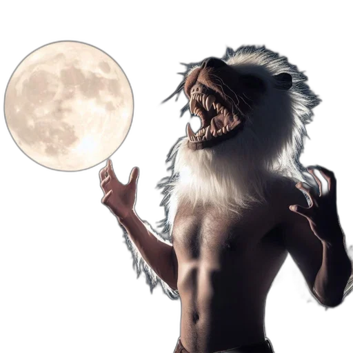 creature, animal, mask, fantasy art, concept art, comic book art, photorealistic, anthropomorphic transparent PNG cut-out