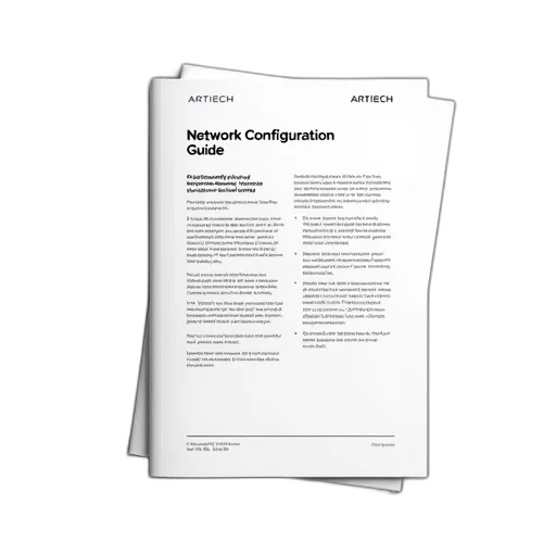 white, pdf, document, black, border, titled, network, configuration transparent PNG cut-out
