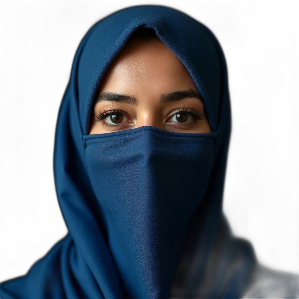 face, mask, dress, weapon, photorealistic, blue, second, image transparent PNG cut-out