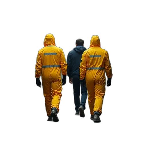 jacket, staff, concept art, 3d render transparent PNG cut-out