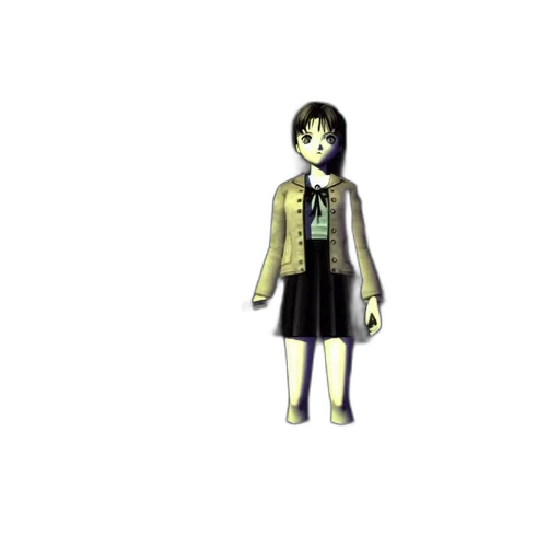 staff, jacket, dress, creature, 3d render, pixel art, concept art, cartoon transparent PNG cut-out