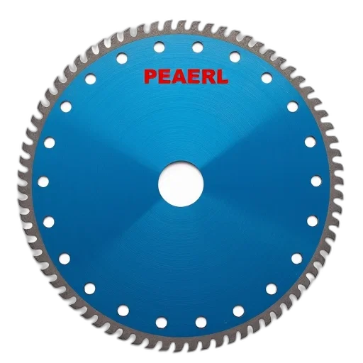 weapon, circular, saw, blade, textured, blue, surface, pattern transparent PNG cut-out